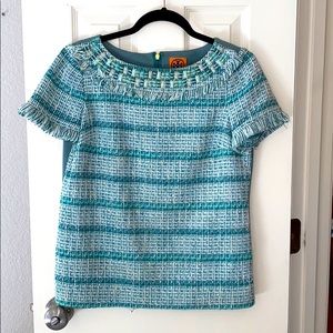 Beautiful Tory Burch beaded top